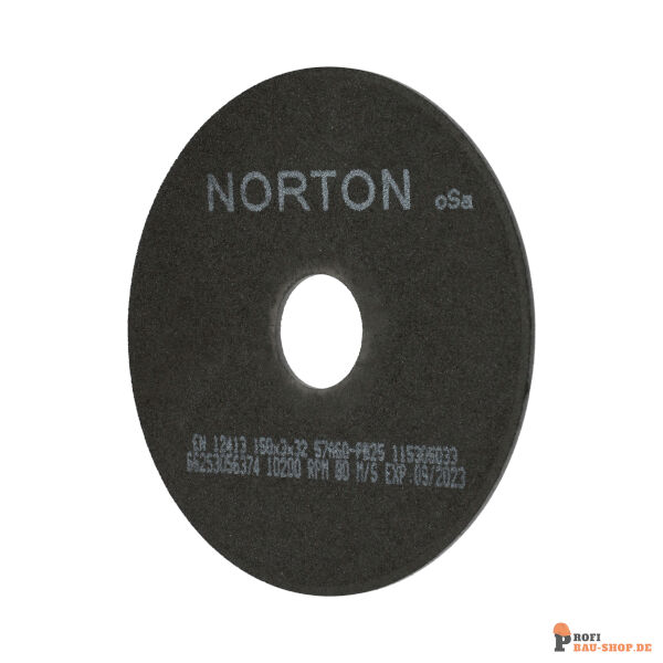 nortonschleifmittel/NORTON_schleifmittel_66253056374 Flat cutting off wheel Non-Reinforced Cut-Off-Norton NRCO-150x3x32-57A60PB25_171743